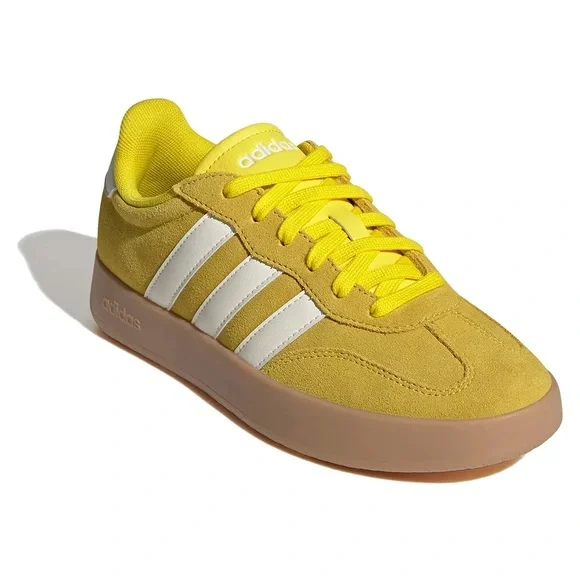 Adidas Yellow Barreda Trainers Sneakers US 8.5 UK 7 - Picture 3 of 10